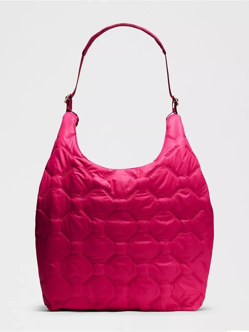 NWT Lululemon Quilty Pleasures Shoulder Bag 14L Berry Rumble - Picture 3 of 7